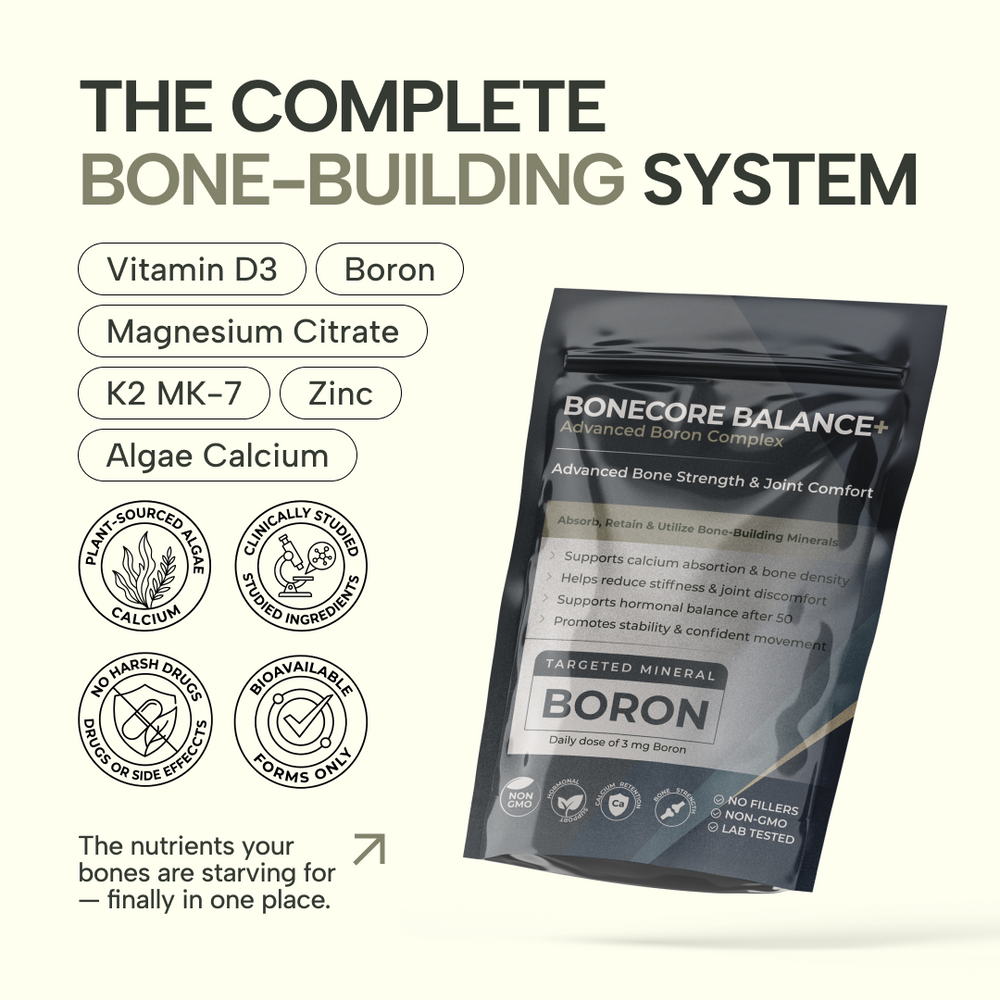 2. Skip the 5-Bottle Bone Routine