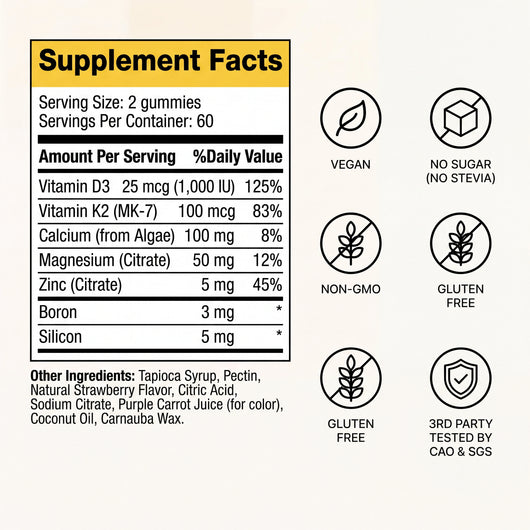 BoneCore Daily Bone Support Gummies