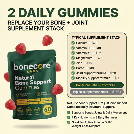 BoneCore Daily Bone Support Gummies